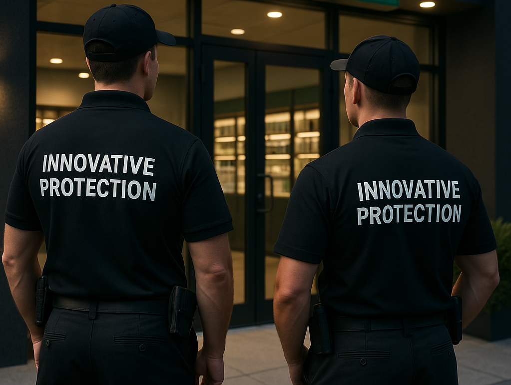 Innovative Protection security guards on duty