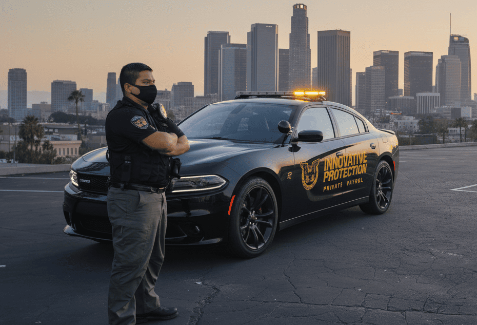 Patrol unit and software-enabled security operations in Southern California
